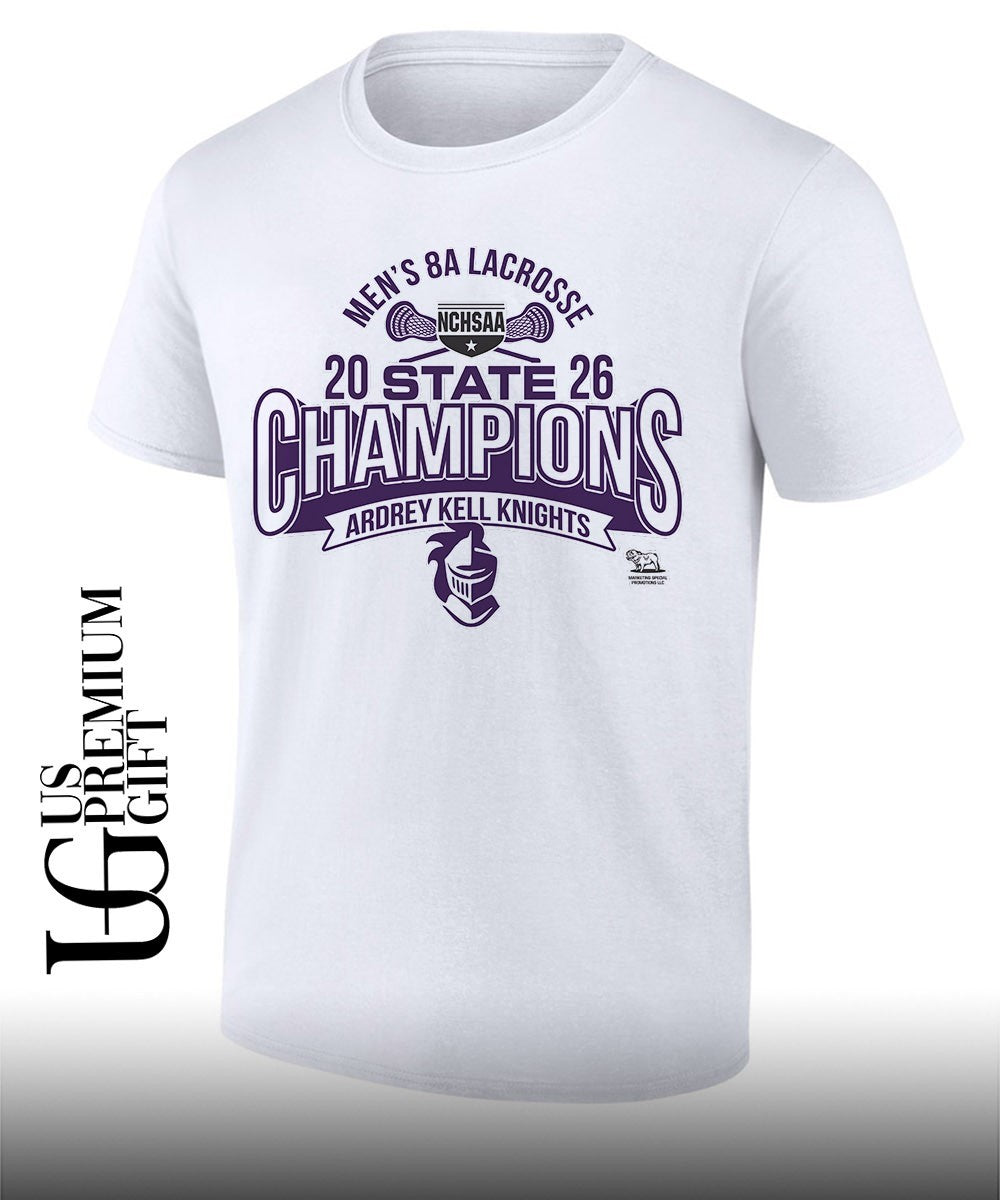 Ardrey Kell Knights NCHSAA Mens 8A Lacrosse State Championship 2026 shirt Unisex T-shirt, Sweatshirt, Hoodie, Long Sleeve Tee - T-Shirt, Sweatshirt, Hoodie