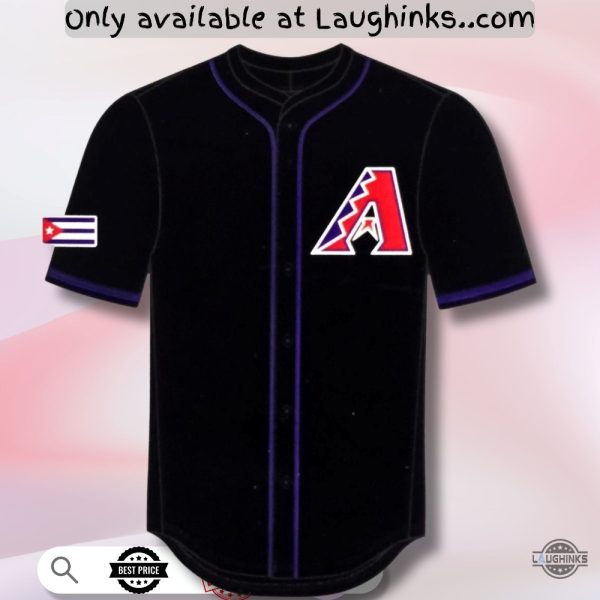 Arizona Diamondbacks Cuban Heritage Baseball Jersey Shirt Giveaway 2025 Unisex T-shirt, Sweatshirt, Hoodie, Long Sleeve Tee - T-Shirt, Sweatshirt, Hoodie
