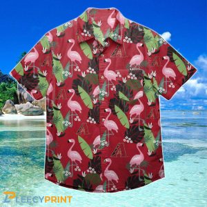 Arizona Diamondbacks Hawaiian Shirt, Diamondbacks Flamingo Tropical MLB Hawaiian Shirt Unisex T-shirt, Sweatshirt, Hoodie, Long Sleeve Tee - T-Shirt, Sweatshirt, Hoodie