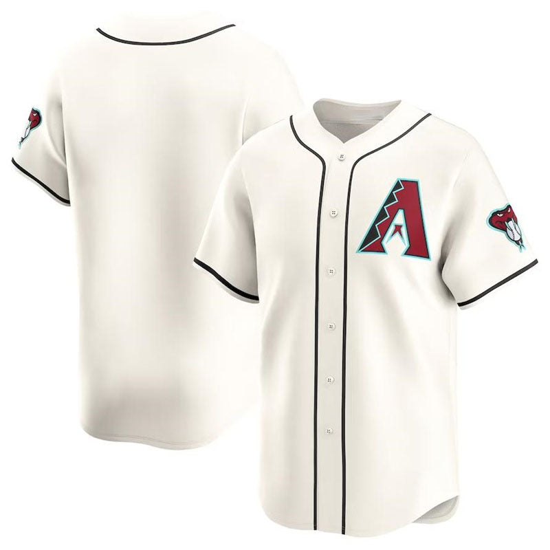 Arizona Diamondbacks Big & Tall Replica Team Jersey - White Stitches Baseball Jerseys baseball jersey product view 1