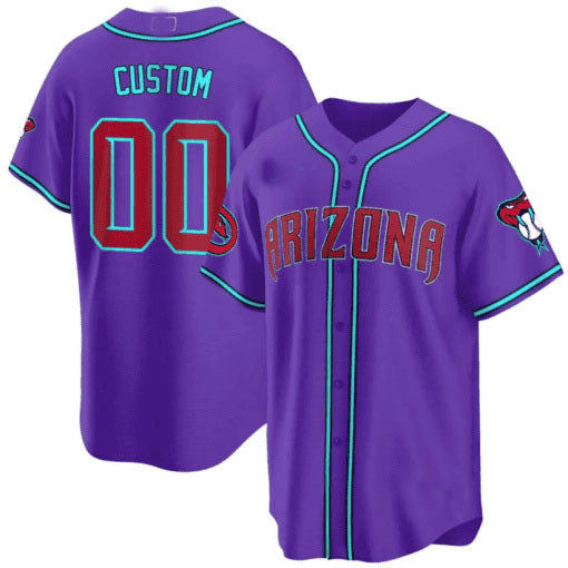 Arizona Diamondbacks 2024 Cool Base Custom Jersey V2 ¨C All Stitched Baseball Jersey baseball jersey product view 2