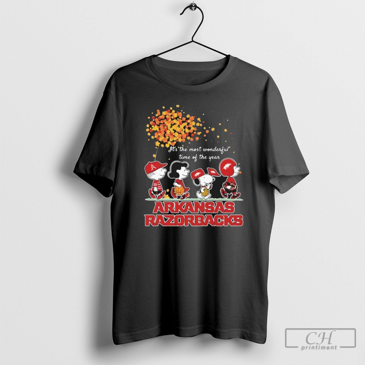 Arkansas Razorbacks Peanuts Characters Most Time Year T-Shirts, Hoodie, Sweatshirt - T-Shirt, Sweatshirt, Hoodie