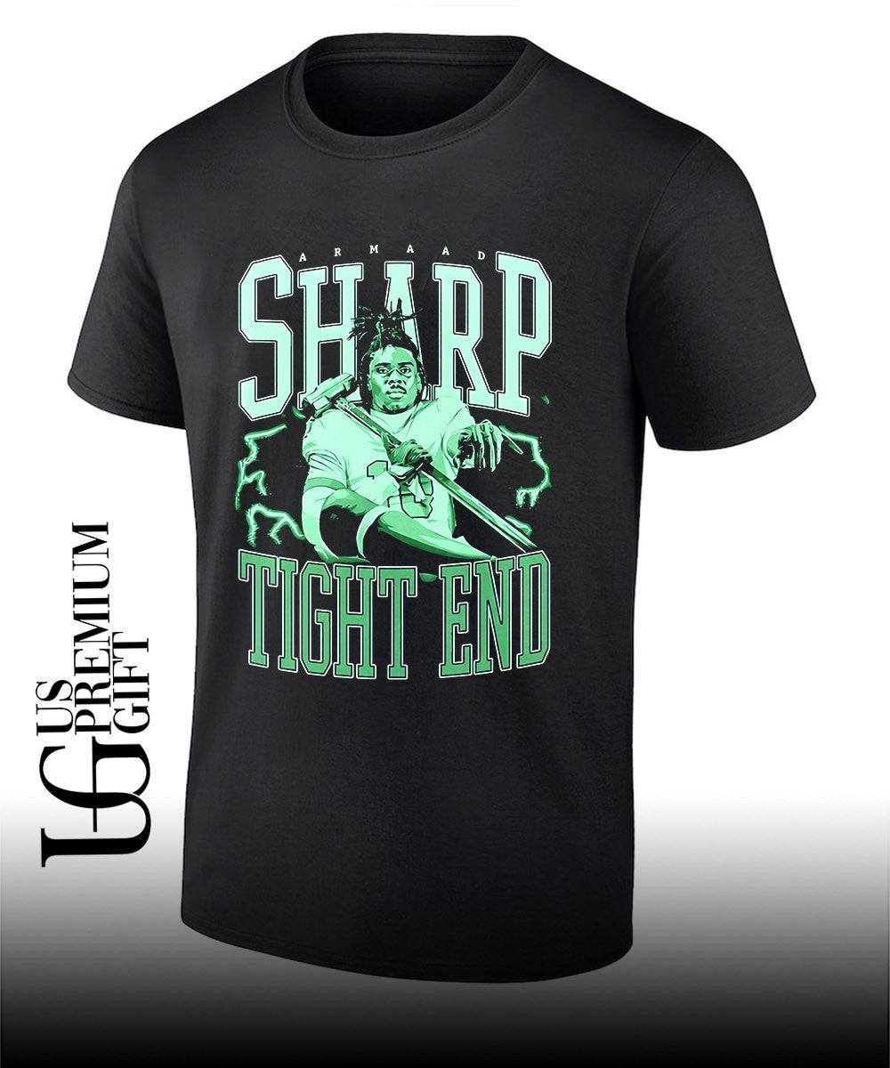 Armaad Sharp Tight End Football graphic shirt Unisex T-shirt, Sweatshirt, Hoodie, Long Sleeve Tee - T-Shirt, Sweatshirt, Hoodie