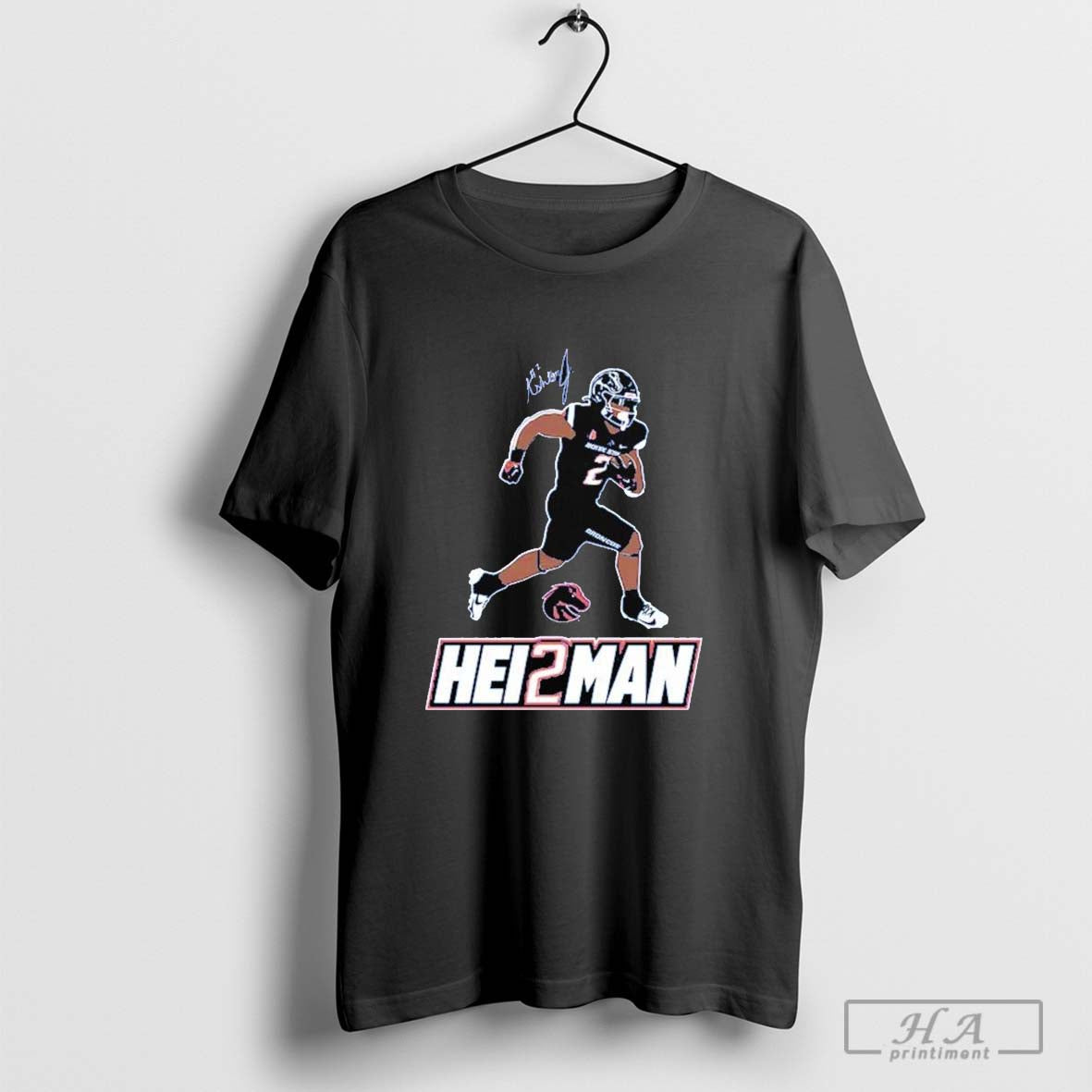 Ashton Jeanty Boise State Broncos Blue 84 Hei2man T-Shirts, Hoodie, Sweatshirt - T-Shirt, Sweatshirt, Hoodie