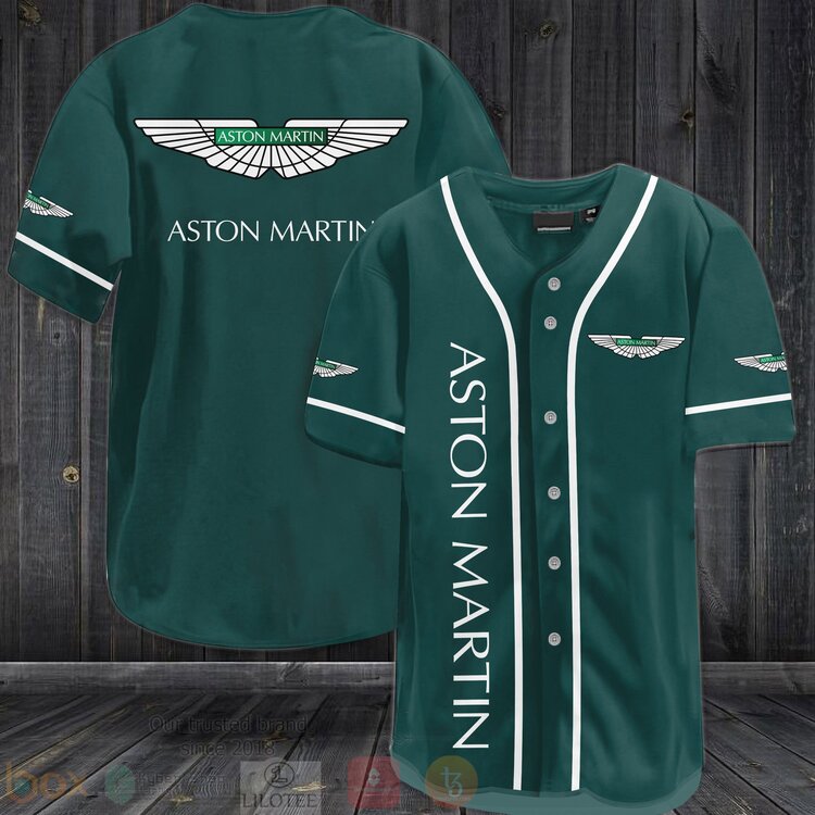 FASHION Aston Martin Baseball Jerseys Botton Shirt Unisex T-shirt, Sweatshirt, Hoodie, Long Sleeve Tee - T-Shirt, Sweatshirt, Hoodie