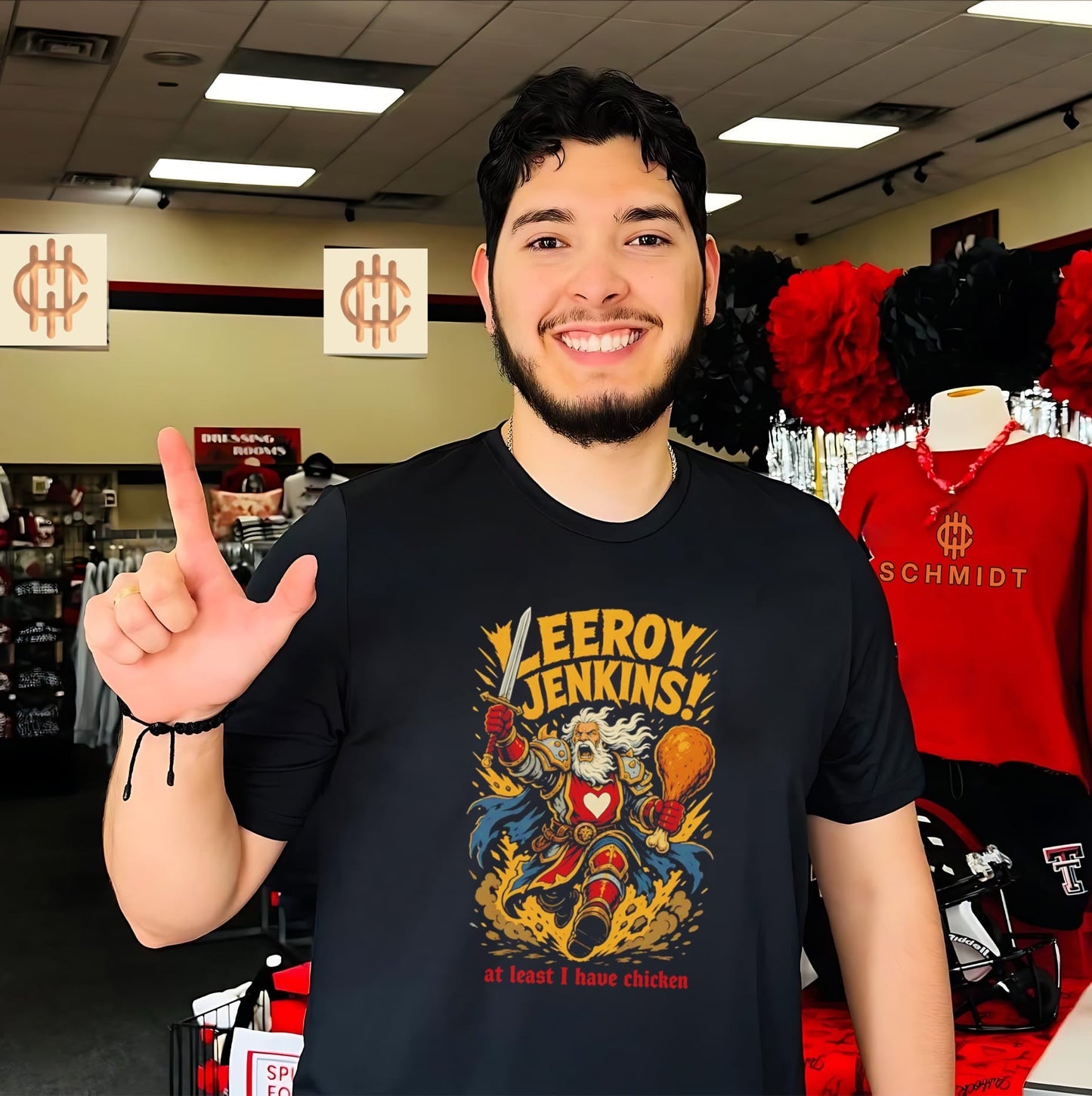 At Least I Have Chicken Leeroy Jenkins Legend shirt Unisex T-shirt, Sweatshirt, Hoodie, Long Sleeve Tee - T-Shirt, Sweatshirt, Hoodie