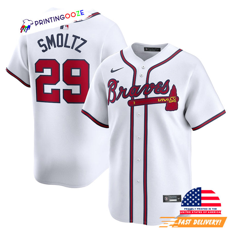 Atlanta Braves John Smoltz Baseball Jersey Unisex T-shirt, Sweatshirt, Hoodie, Long Sleeve Tee - T-Shirt, Sweatshirt, Hoodie