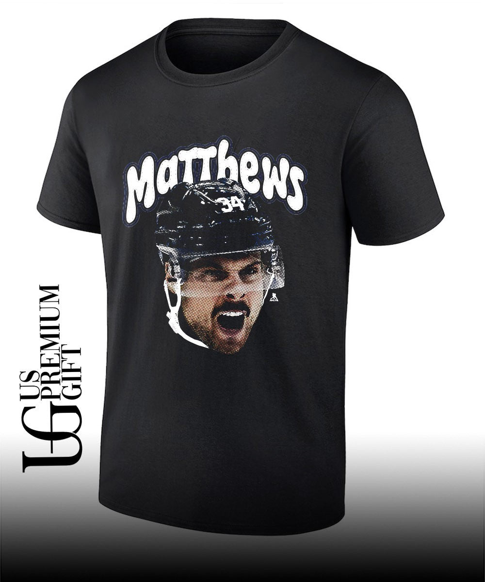 Auston Matthews Toronto Maple Leafs NHL Matthews scream big head shirt Unisex T-shirt, Sweatshirt, Hoodie, Long Sleeve Tee - T-Shirt, Sweatshirt, Hoodie