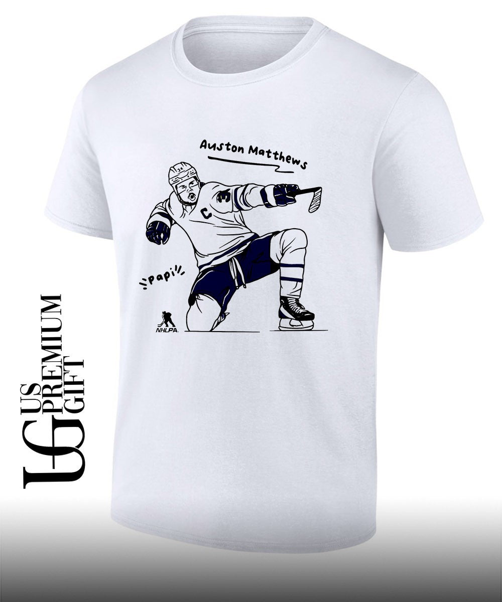 Auston Matthews Toronto Maple Leafs Papi NHL 2026 Hockey shirt Unisex T-shirt, Sweatshirt, Hoodie, Long Sleeve Tee - T-Shirt, Sweatshirt, Hoodie