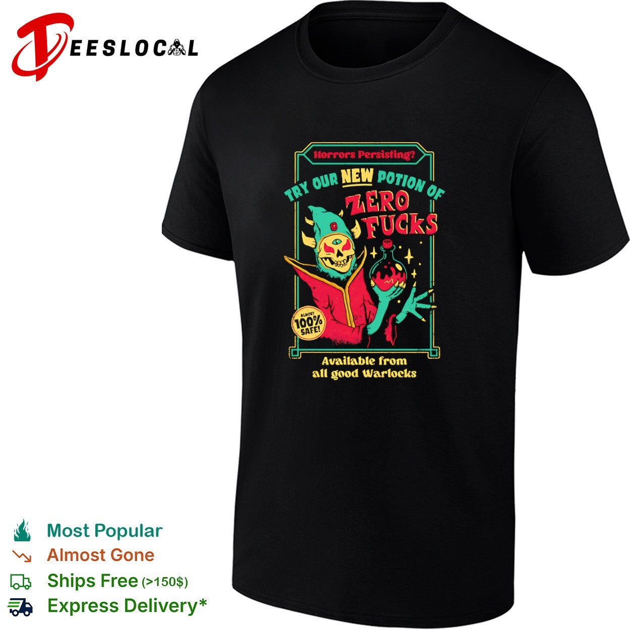 Available from all good warlocks Potion Sale shirt Unisex T-shirt, Sweatshirt, Hoodie, Long Sleeve Tee - T-Shirt, Sweatshirt, Hoodie