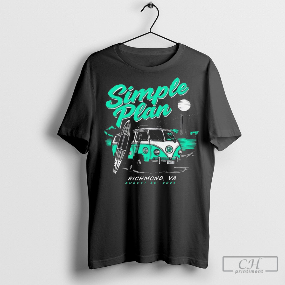 Awesome Simple Plan Richmond Va Allianz Amphitheater Riverfront August 26 2025 Painting T-Shirts, Hoodie, Sweatshirt - T-Shirt, Sweatshirt, Hoodie