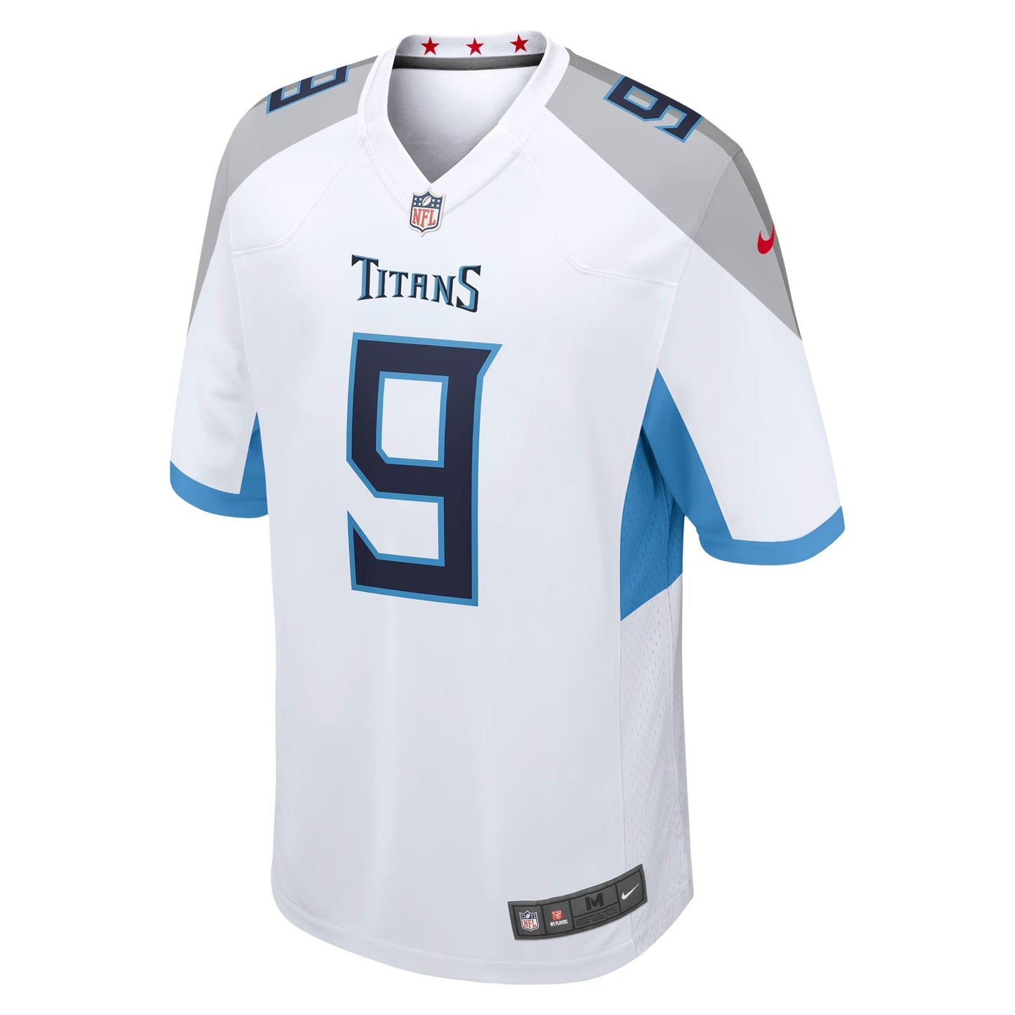Tennessee Titans Steve McNair White Retired Player Game Jersey football jersey product view 1