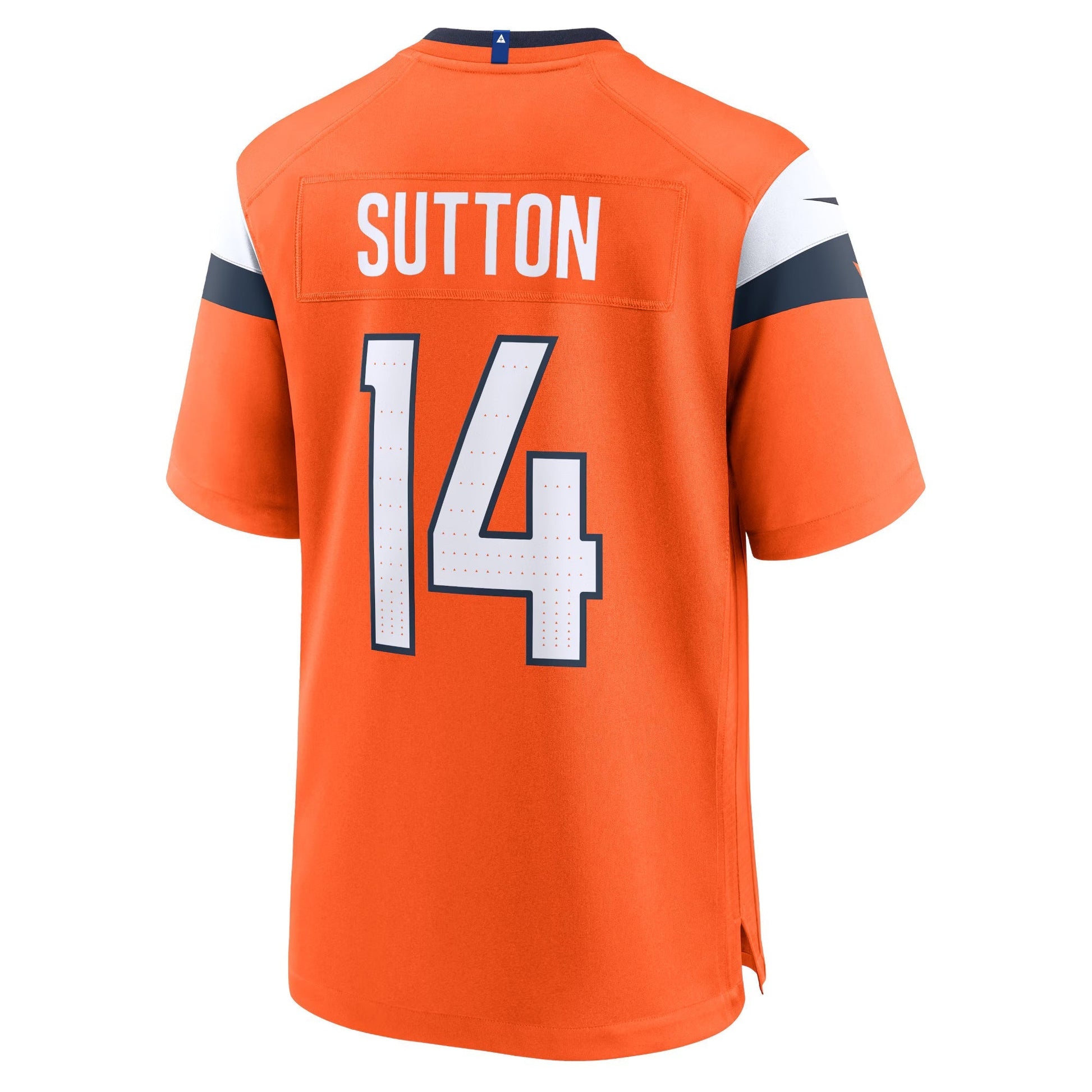 Denver Broncos Courtland Sutton Orange Mile High Collection Game Jersey football jersey product view 1