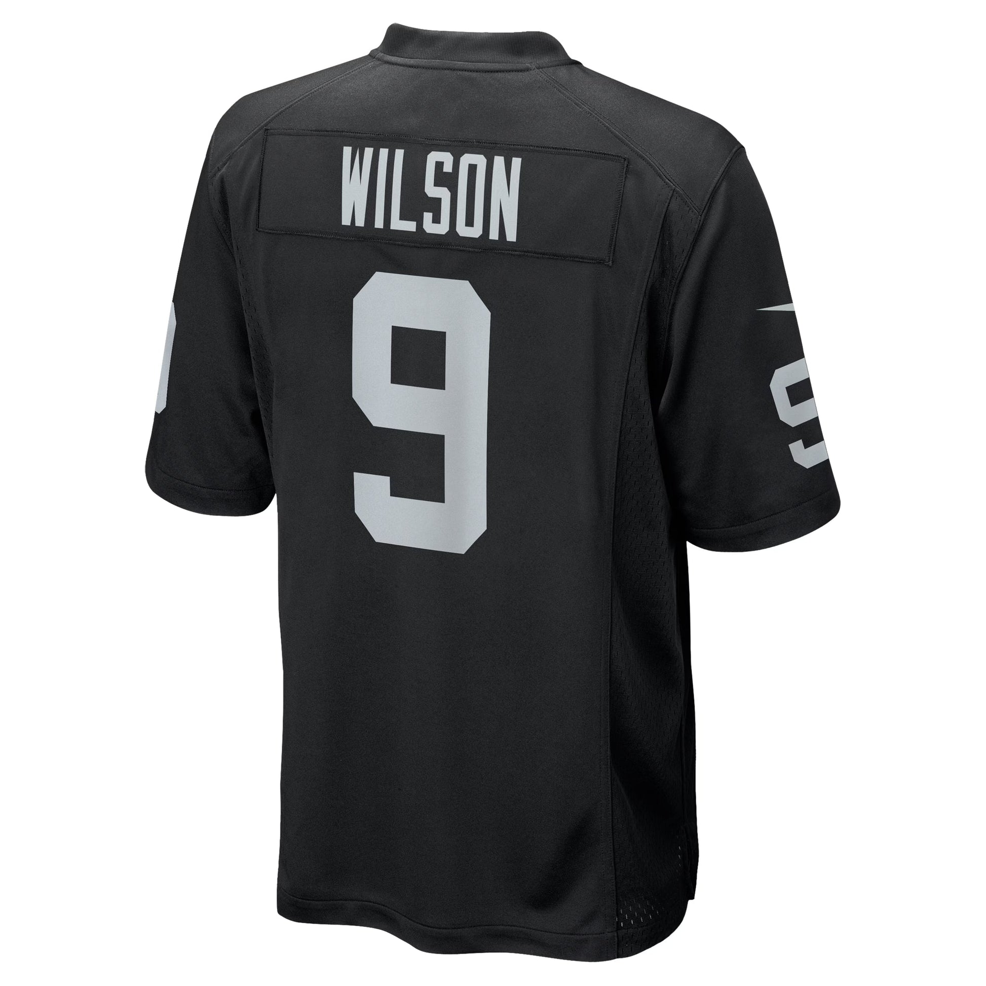Las Vegas Raiders Tyree Wilson Black Game Jersey football jersey product view 1