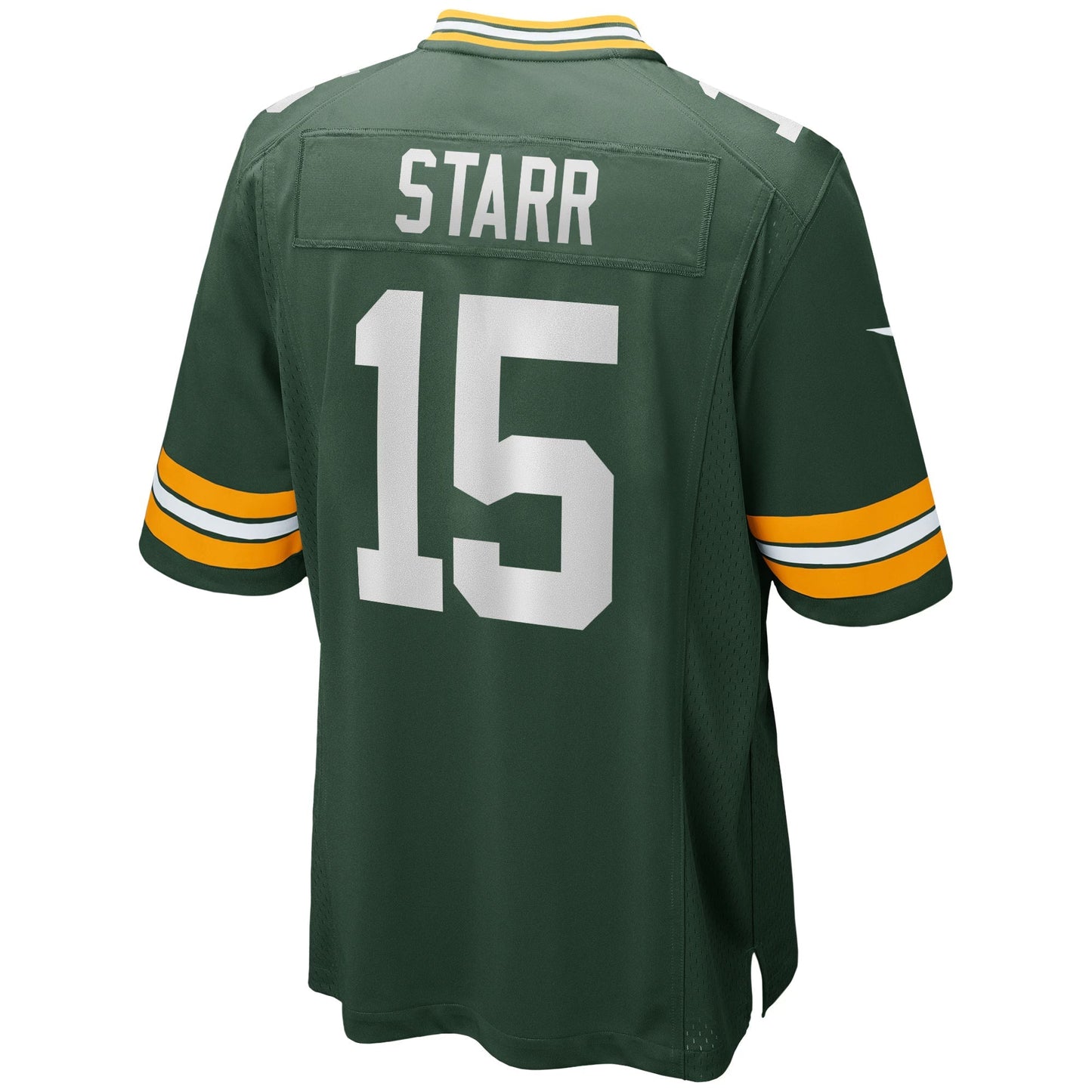 Green Bay Packers Bart Starr Green Game Retired Player Jersey football jersey product view 2