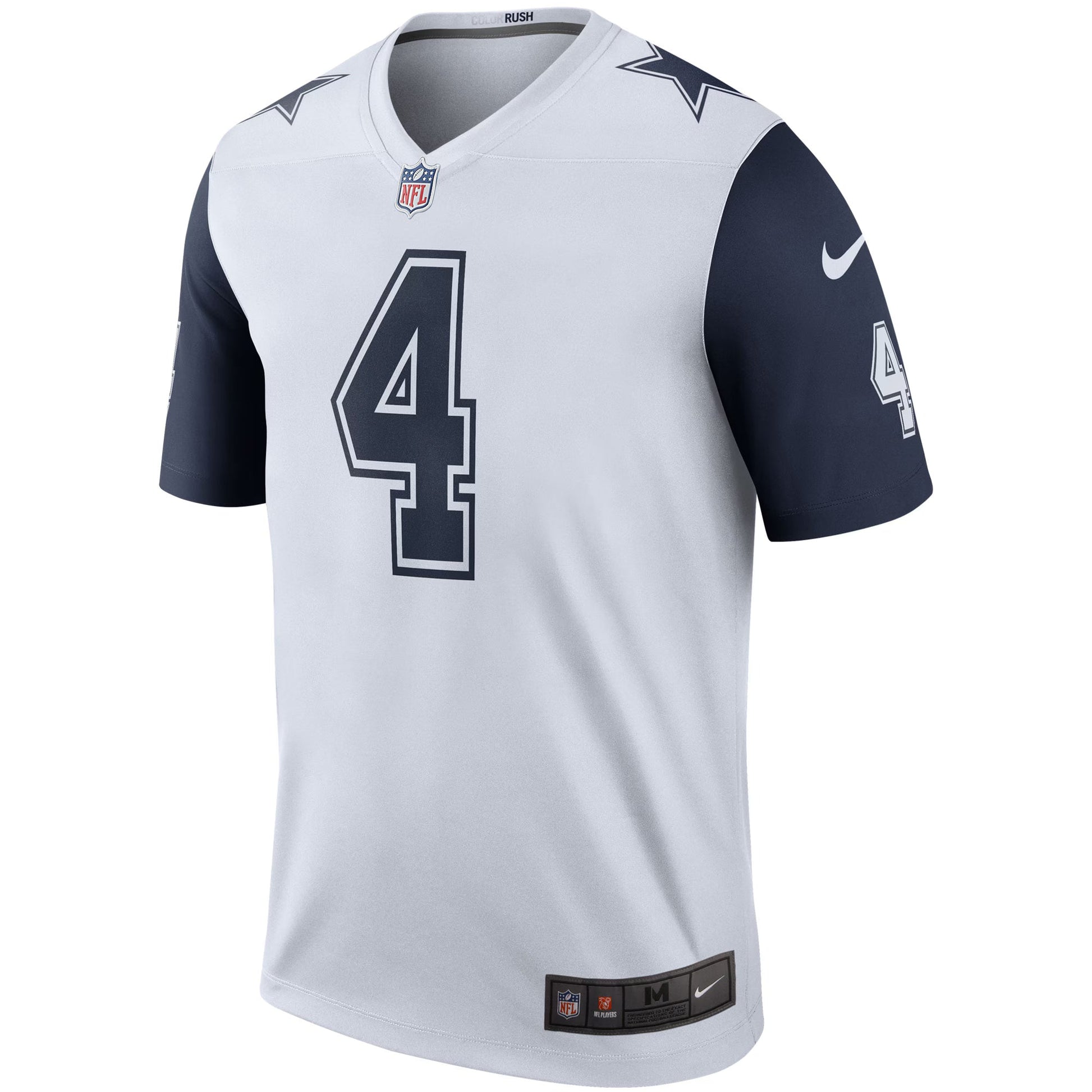 Dallas Cowboys Dak Prescott White Legend Player Performance Top football jersey product view 1