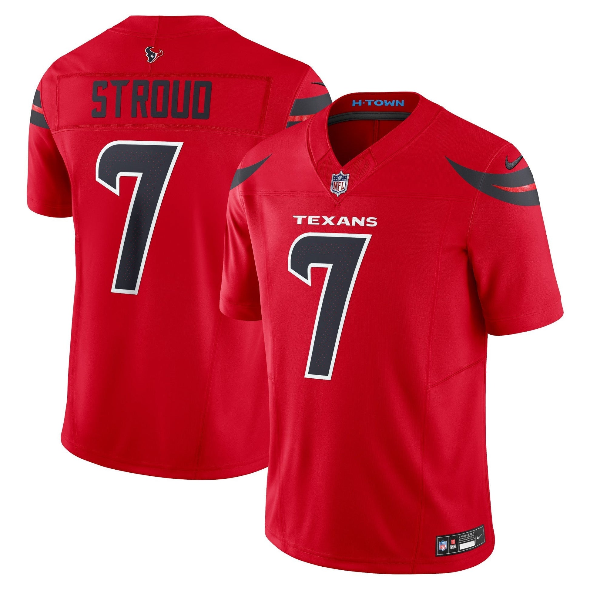 Houston Texans C.J. Stroud Red Alternate Vapor F.U.S.E. Limited Jersey football jersey product view 1