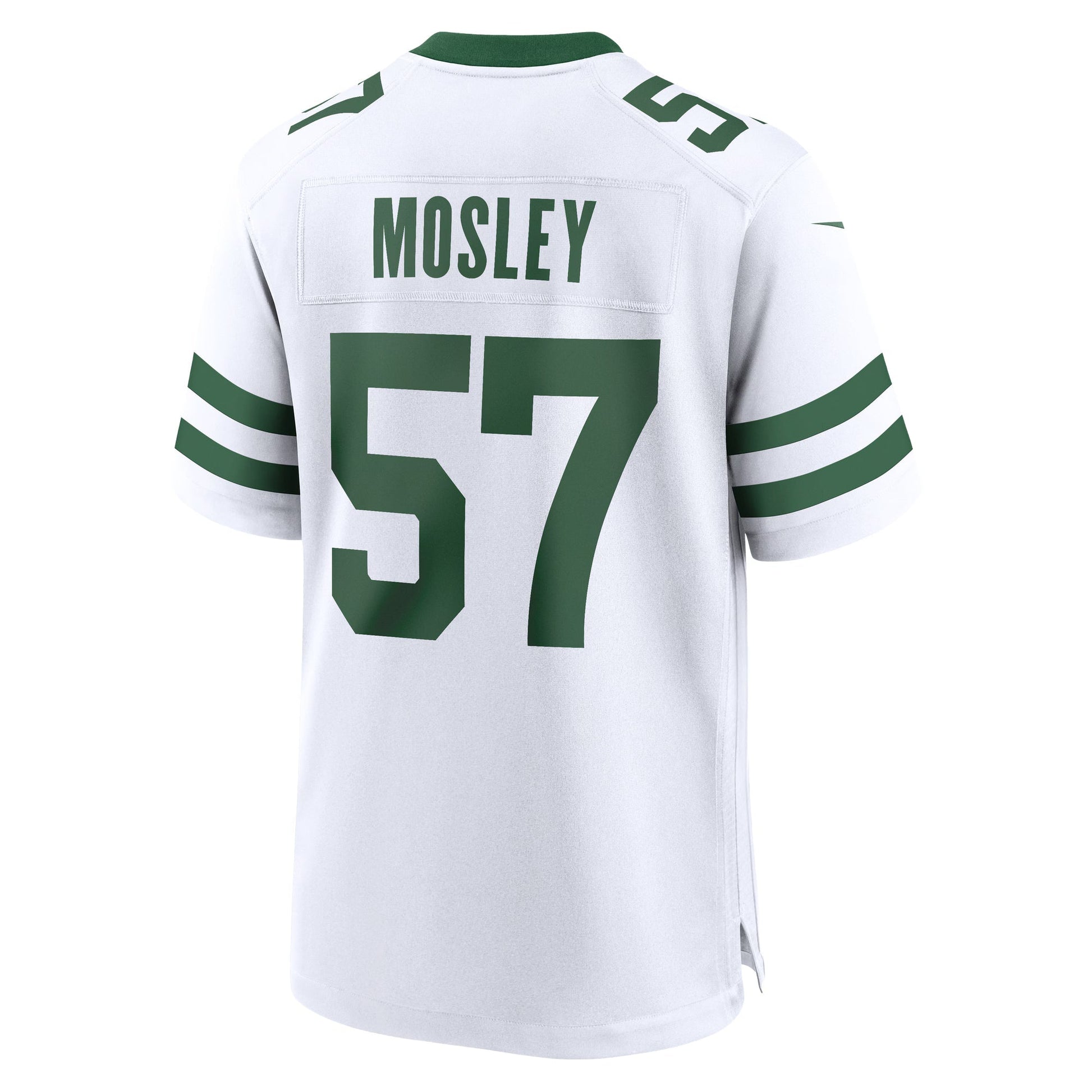 New York Jets C.J. Mosley Legacy White Game Jersey football jersey product view 1