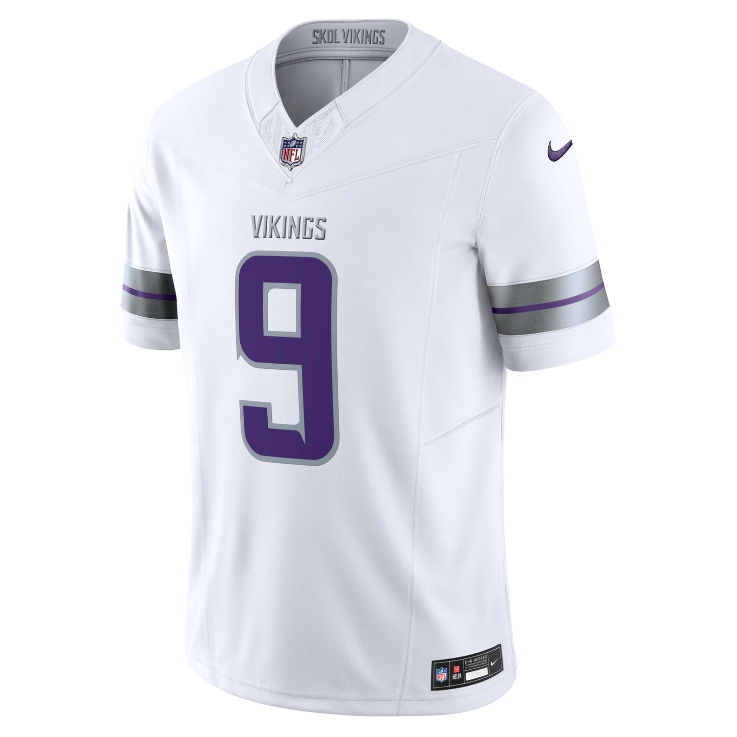 Minnesota Vikings J.J. McCarthy White Vapor F.U.S.E. Limited Jersey football jersey product view 1