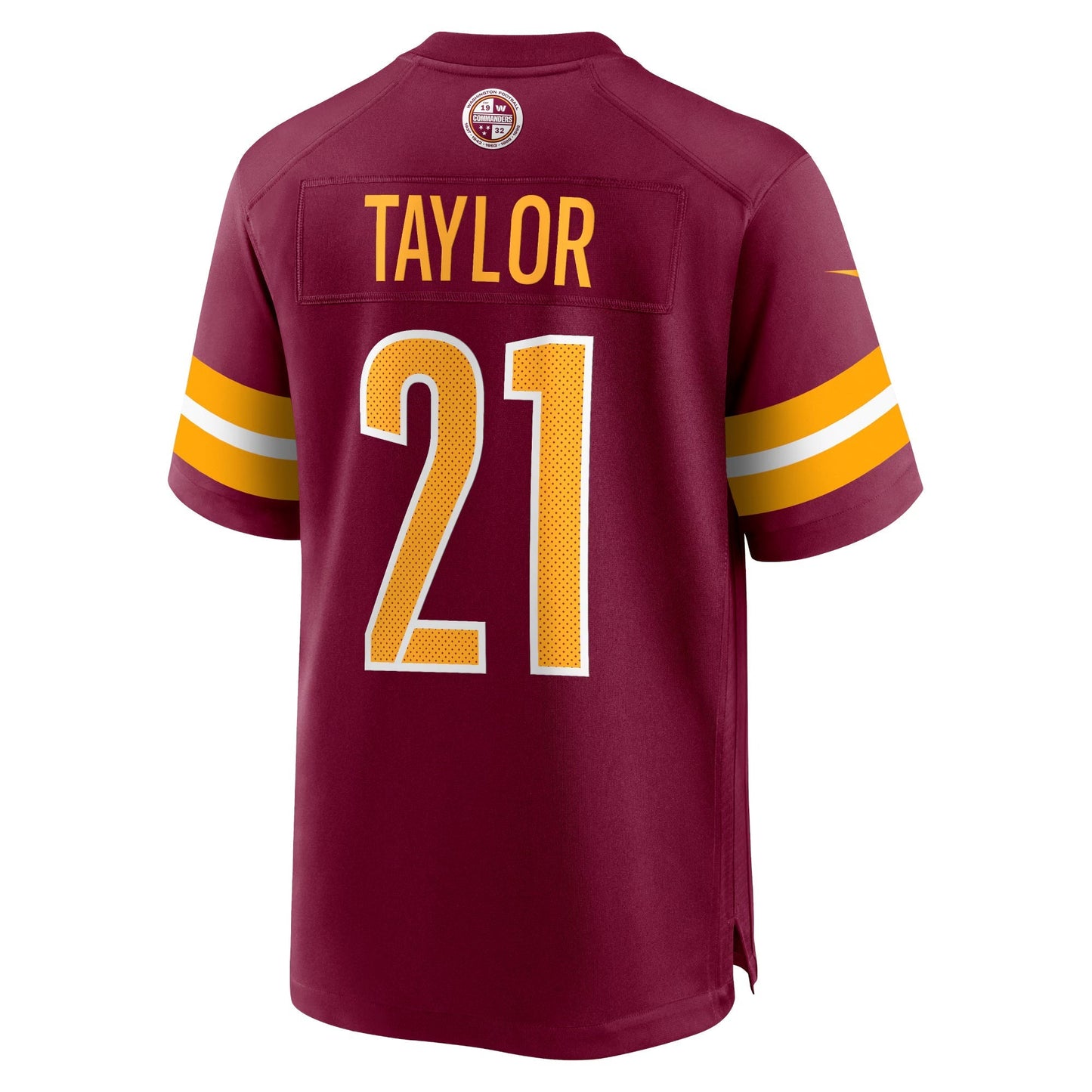 Washington Commanders Sean Taylor Burgundy Retired Player Game Jersey football jersey product view 2