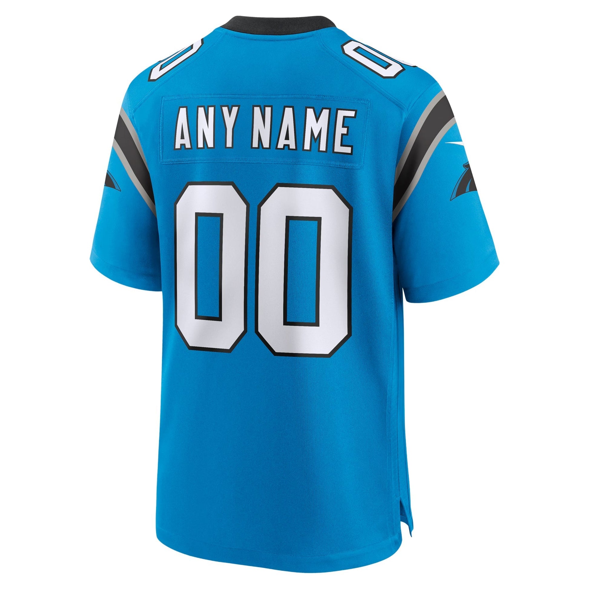 Carolina Panthers Blue Alternate Custom Game Jersey football jersey product view 1