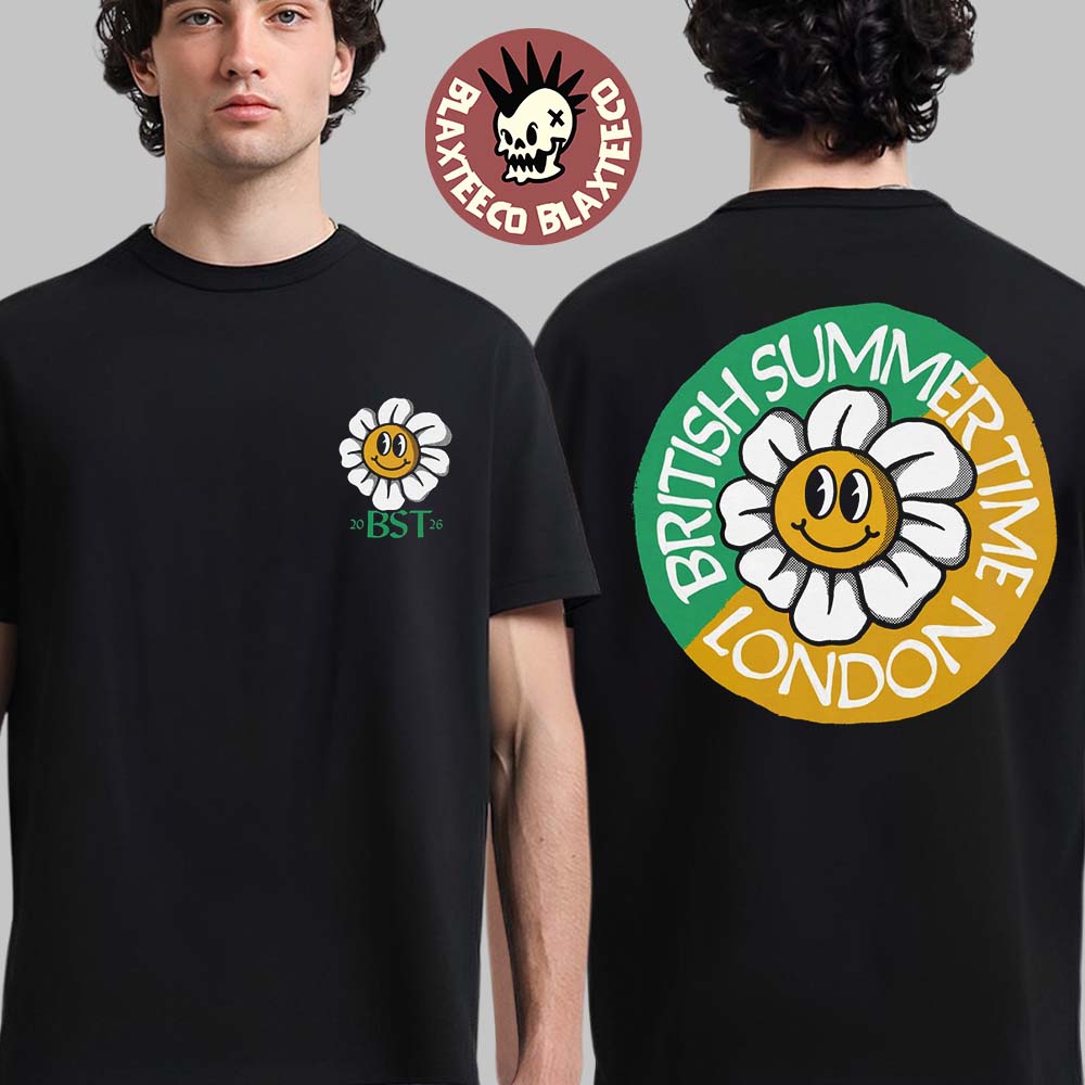 BST Hyde Park Festival 2026 Merch Hyde Park London On June 2026 British Summer Time Daisy T-Shirt - T-Shirt, Sweatshirt, Hoodie