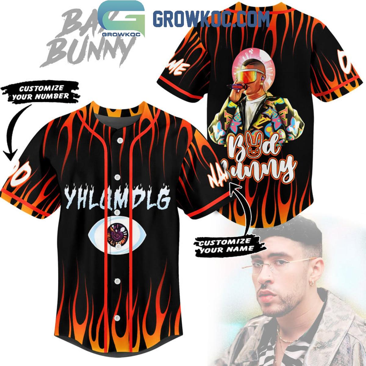 Bad Bunny YHLQMDLG Album Personalized Baseball Jersey Unisex T-shirt, Sweatshirt, Hoodie, Long Sleeve Tee - T-Shirt, Sweatshirt, Hoodie