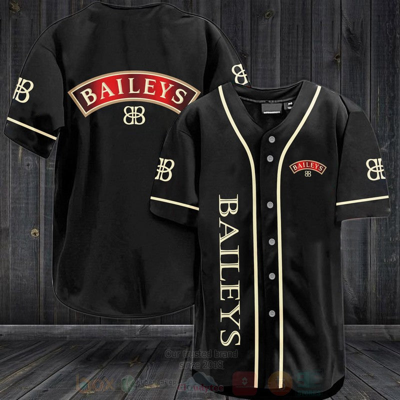 FASHION Baileys Baseball Jerseys Botton Shirt Unisex T-shirt, Sweatshirt, Hoodie, Long Sleeve Tee - T-Shirt, Sweatshirt, Hoodie