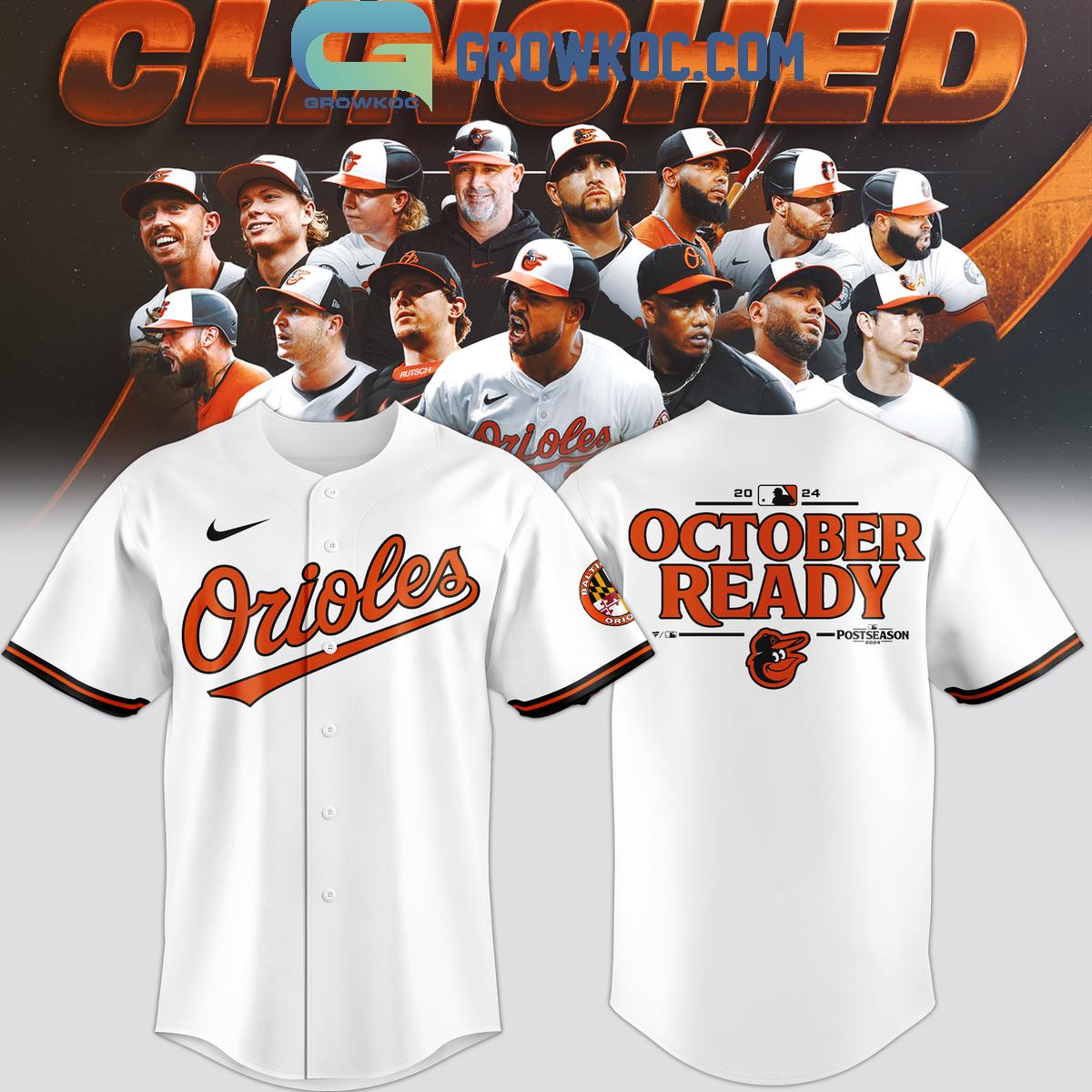 Baltimore Orioles 2024 MLB Postseason Locker Room Baseball Jersey Unisex T-shirt, Sweatshirt, Hoodie, Long Sleeve Tee - T-Shirt, Sweatshirt, Hoodie