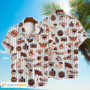 Baltimore Orioles MLB 3D Print Hawaiian Shirt For Real Fans - Orioles Hawaiian Shirt Unisex T-shirt, Sweatshirt, Hoodie, Long Sleeve Tee - T-Shirt, Sweatshirt, Hoodie