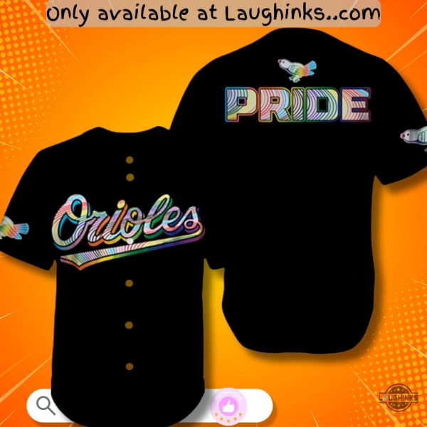 Baltimore Orioles Pride Night 2025 Baseball Jersey Shirt New Lgbtq Gift Unisex T-shirt, Sweatshirt, Hoodie, Long Sleeve Tee - T-Shirt, Sweatshirt, Hoodie