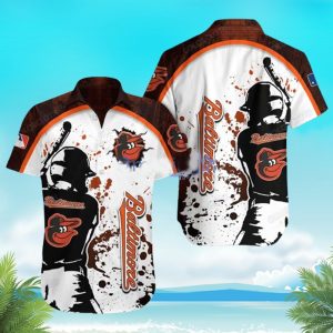 Baltimore Orioles Tropical Shirt For Fans - Orioles Hawaiian Shirt Unisex T-shirt, Sweatshirt, Hoodie, Long Sleeve Tee - T-Shirt, Sweatshirt, Hoodie