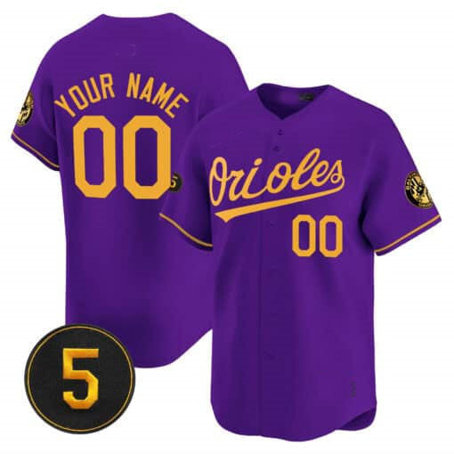 Custom Baltimore Orioles Robinson Patch Vapor Premier Limited ¨C All Stitched Baseball Jersey baseball jersey product view 3