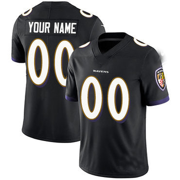 Custom B.Ravens Black Vapor Untouchable Player Limited Jersey American jersey Stitched American Football Jerseys football jersey product view 1