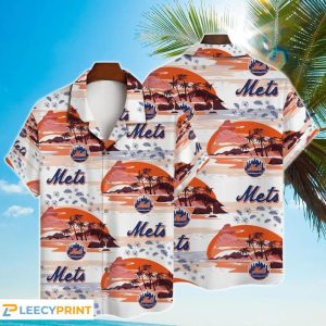 Baseball 2024 Beautiful Design Mets Hawaiian Shirt for Men and Women Unisex T-shirt, Sweatshirt, Hoodie, Long Sleeve Tee - T-Shirt, Sweatshirt, Hoodie