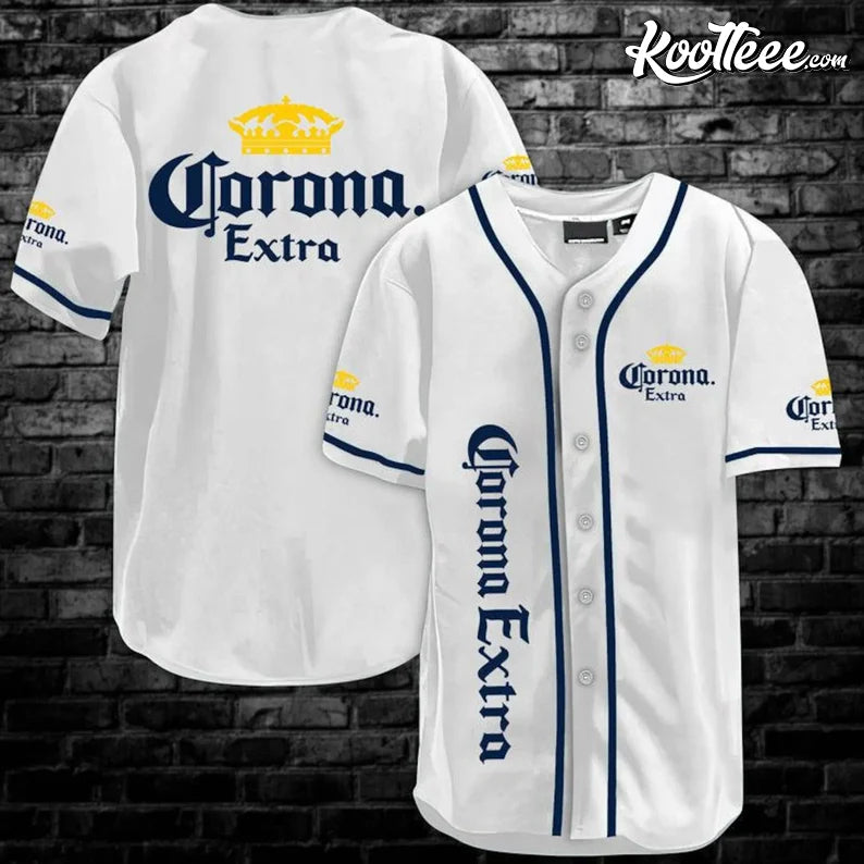 Basic Corona Extra Baseball Jersey Unisex T-shirt, Sweatshirt, Hoodie, Long Sleeve Tee - T-Shirt, Sweatshirt, Hoodie