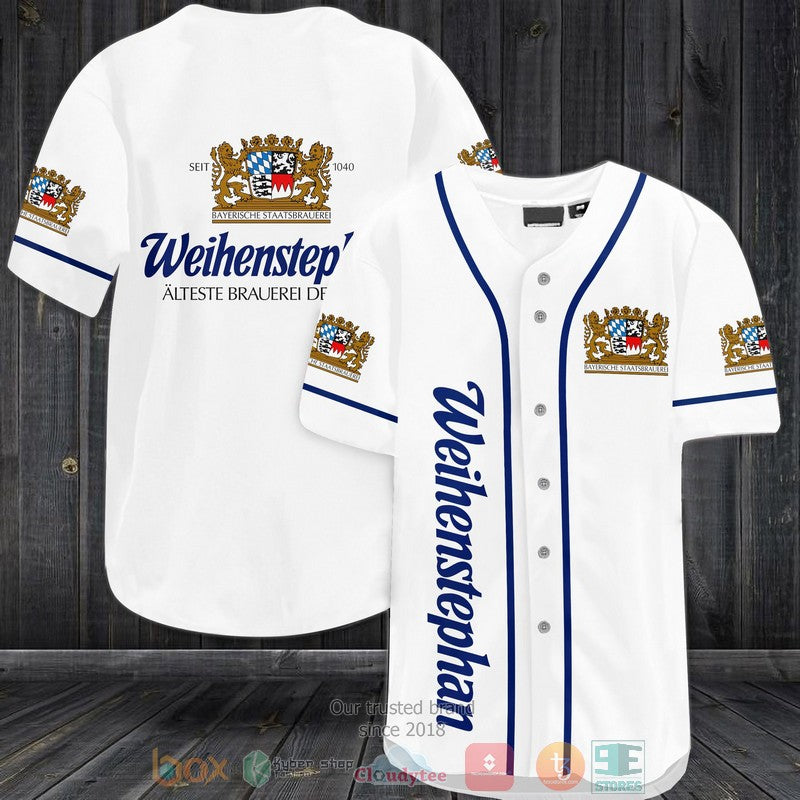 Bayerische Staatsbrauerei Weihenstephan white Baseball shirt Unisex T-shirt, Sweatshirt, Hoodie, Long Sleeve Tee - T-Shirt, Sweatshirt, Hoodie