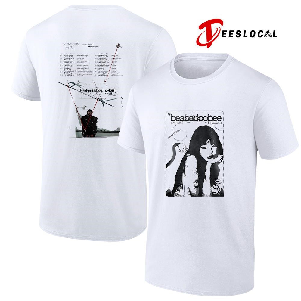 Beabadoobee Pylon album the Powerlines tour dates schedule shirt Unisex T-shirt, Sweatshirt, Hoodie, Long Sleeve Tee - T-Shirt, Sweatshirt, Hoodie