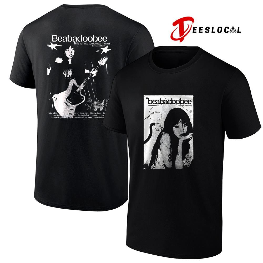 Beabadoobee Pylon tour this is how tomorrow moves tracklist shirt Unisex T-shirt, Sweatshirt, Hoodie, Long Sleeve Tee - T-Shirt, Sweatshirt, Hoodie