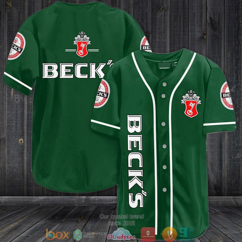 BEST Beck's Baseball Jersey Unisex T-shirt, Sweatshirt, Hoodie, Long Sleeve Tee - T-Shirt, Sweatshirt, Hoodie