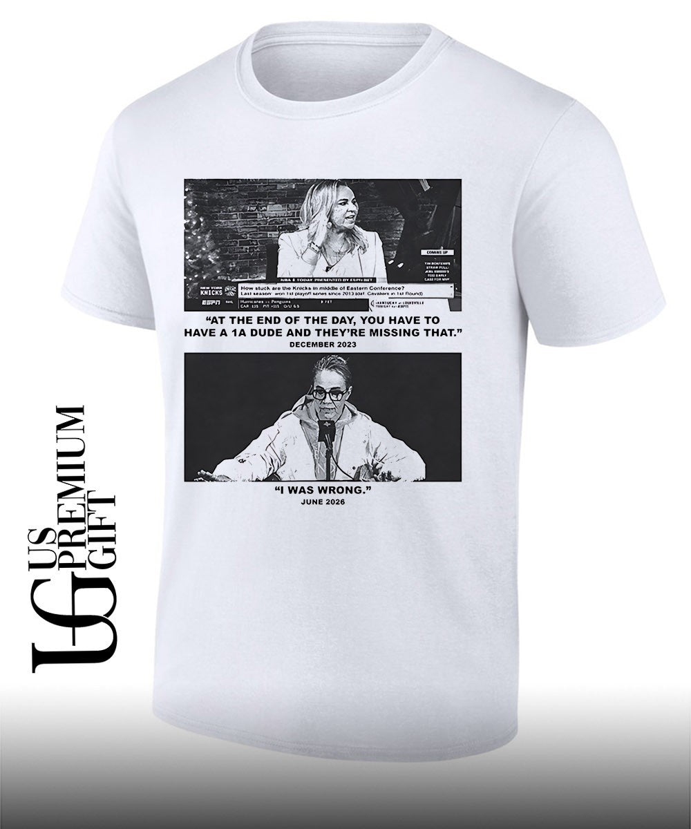 Becky Hammon I Was Wrong June 2026 shirt Unisex T-shirt, Sweatshirt, Hoodie, Long Sleeve Tee - T-Shirt, Sweatshirt, Hoodie