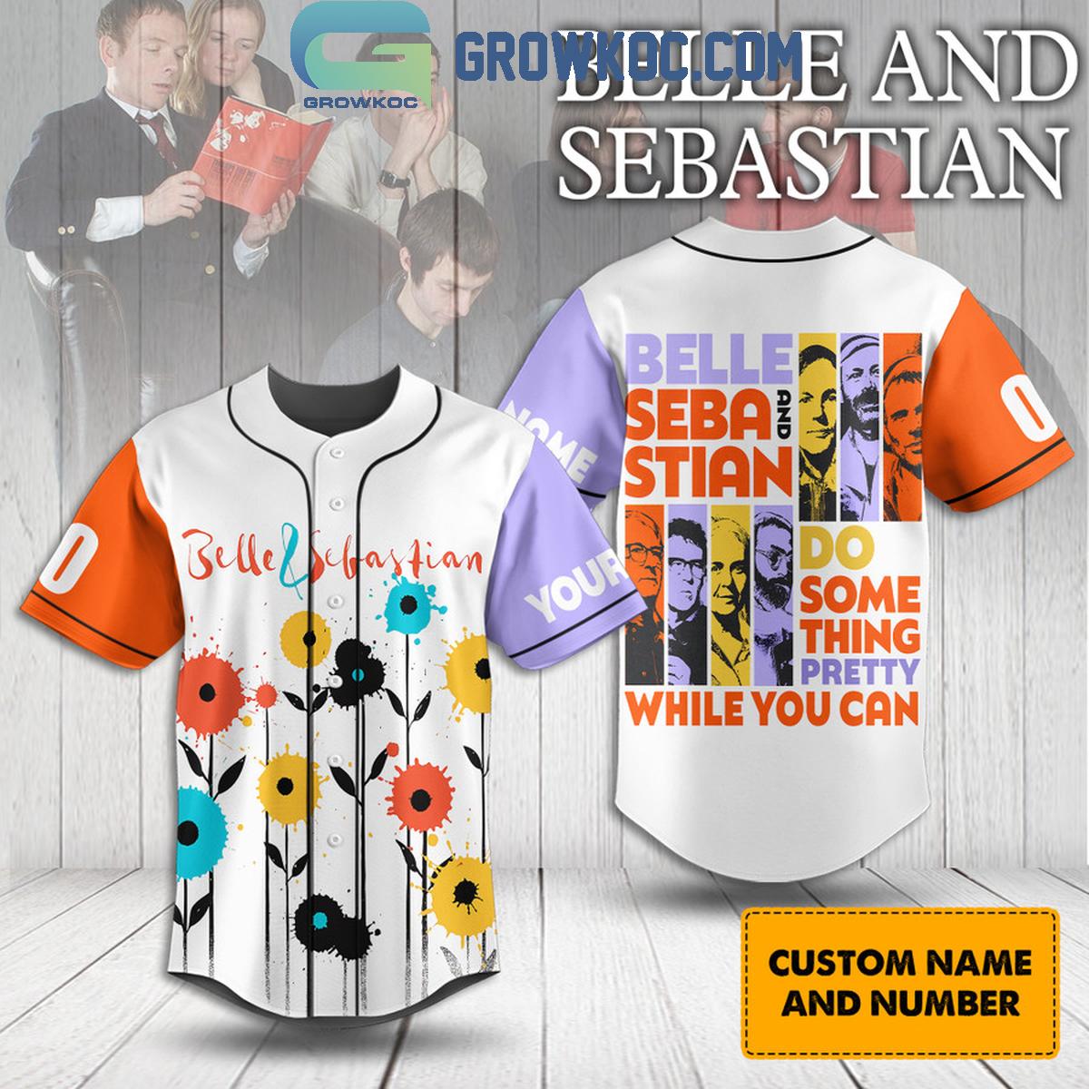 Belle And Sebastian Do Something Pretty Personalized Baseball Jersey Unisex T-shirt, Sweatshirt, Hoodie, Long Sleeve Tee - T-Shirt, Sweatshirt, Hoodie