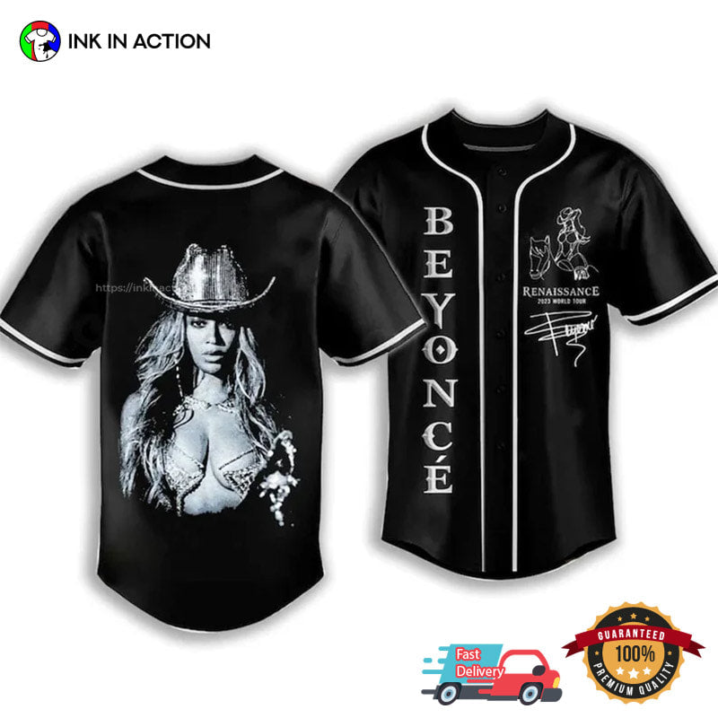 Beyonce Renaissance World Tour Baseball Jersey Unisex T-shirt, Sweatshirt, Hoodie, Long Sleeve Tee - T-Shirt, Sweatshirt, Hoodie