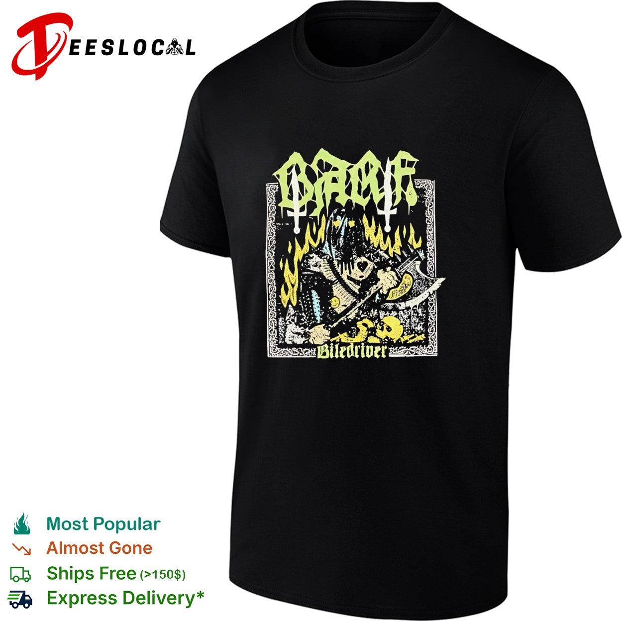 Biledriver executioner skeleton shirt Unisex T-shirt, Sweatshirt, Hoodie, Long Sleeve Tee - T-Shirt, Sweatshirt, Hoodie