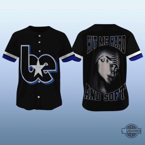 Billie Eilish Hit Me Hard And Soft Baseball Jersey Shirt Sale Unisex T-shirt, Sweatshirt, Hoodie, Long Sleeve Tee - T-Shirt, Sweatshirt, Hoodie