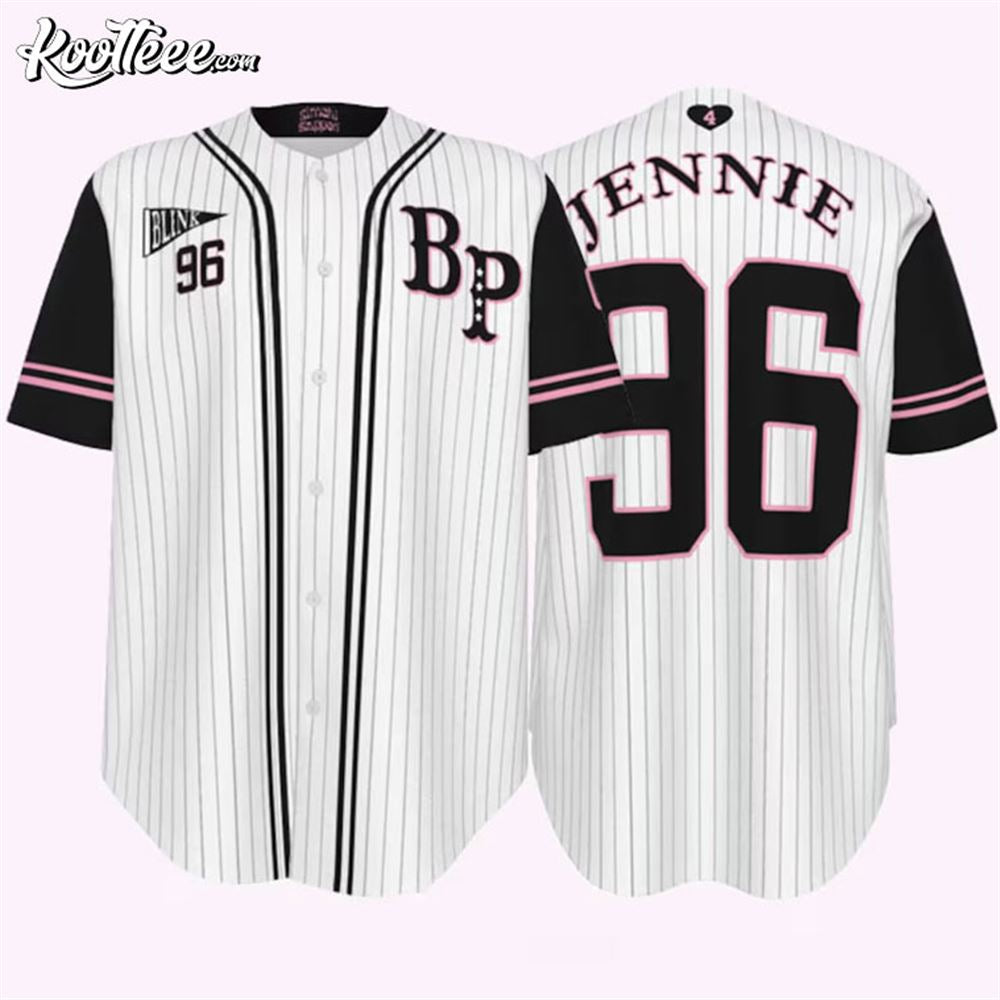 Black Pink Kpop Custom Baseball Jersey Unisex T-shirt, Sweatshirt, Hoodie, Long Sleeve Tee - T-Shirt, Sweatshirt, Hoodie