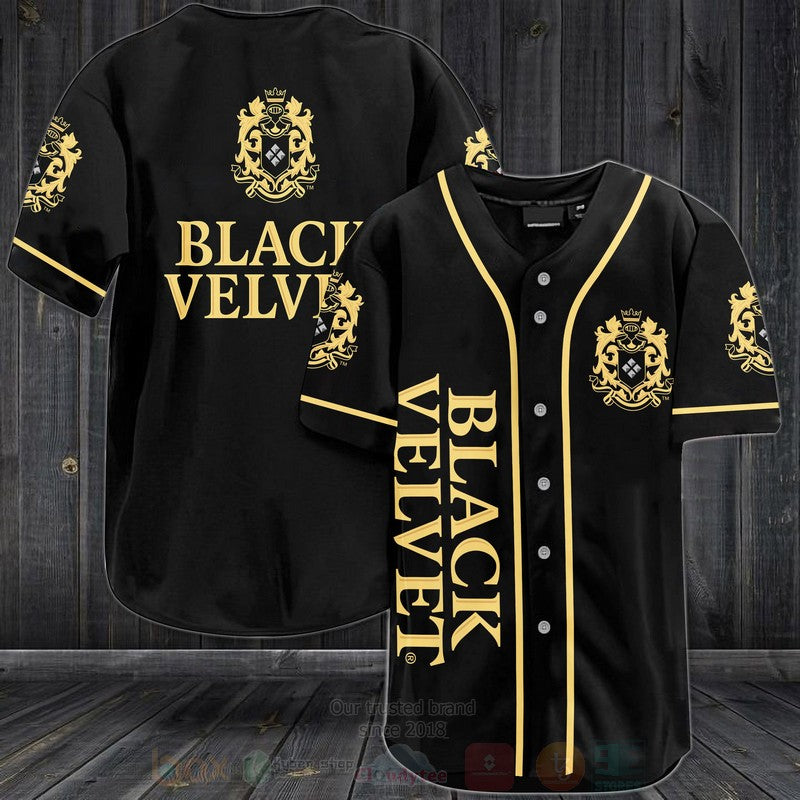 FASHION Black Velvet Canadian Whisky Baseball Jerseys Botton Shirt Unisex T-shirt, Sweatshirt, Hoodie, Long Sleeve Tee - T-Shirt, Sweatshirt, Hoodie