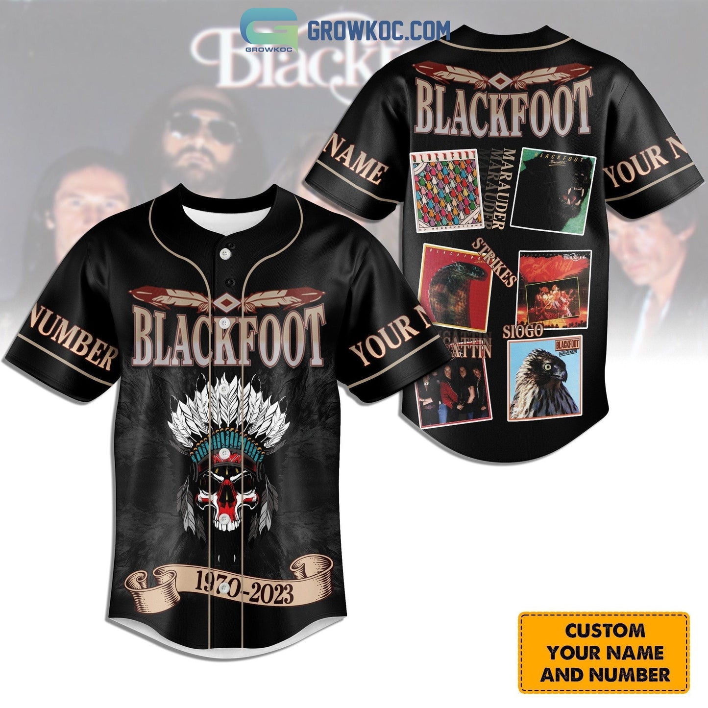 Blackfoot Marauder Strikes Siogo Tomcattin Personalized Baseball Jersey Unisex T-shirt, Sweatshirt, Hoodie, Long Sleeve Tee - T-Shirt, Sweatshirt, Hoodie