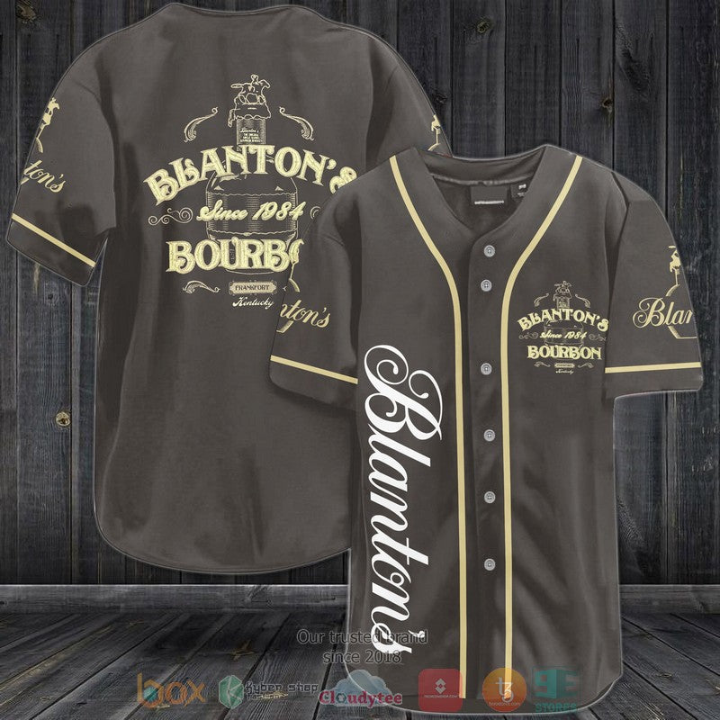 Blanton's Bourbon dark grey Baseball shirt Unisex T-shirt, Sweatshirt, Hoodie, Long Sleeve Tee - T-Shirt, Sweatshirt, Hoodie