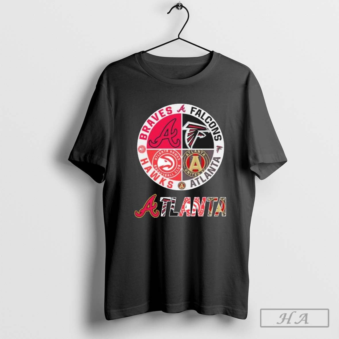 Braves Falcons Atlanta Hawks Atlanta 2024 T-Shirts, Hoodie, Sweatshirt - T-Shirt, Sweatshirt, Hoodie
